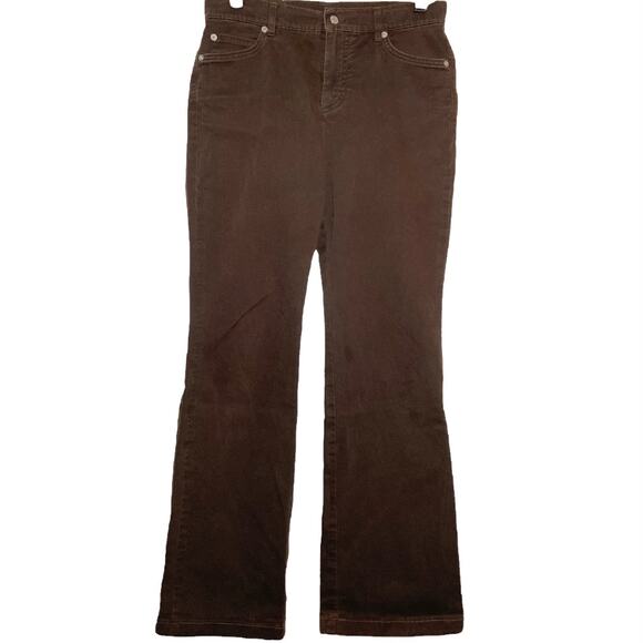 Bogner Jeans Bootcut 5-Pocket High Rise Flared Leg Brown 31" - Picture 1 of 5